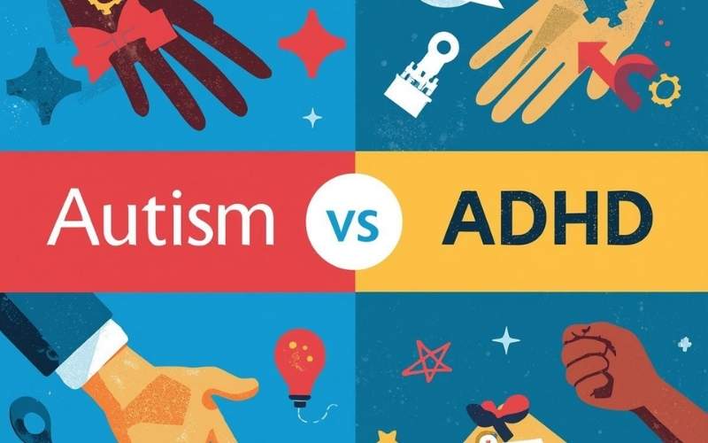 autism vs adhd comparison chart for parents