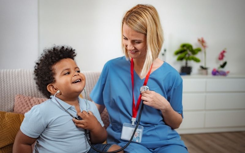 Daily routine at home for a child with autism